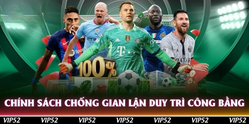 Chính sách chống gian lận duy trì sự công bằng cho người dùng